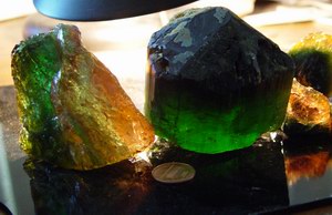Gemmy elbaite from MMP10-4
